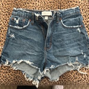 Abercrombie and fitch curve love shorts size 4